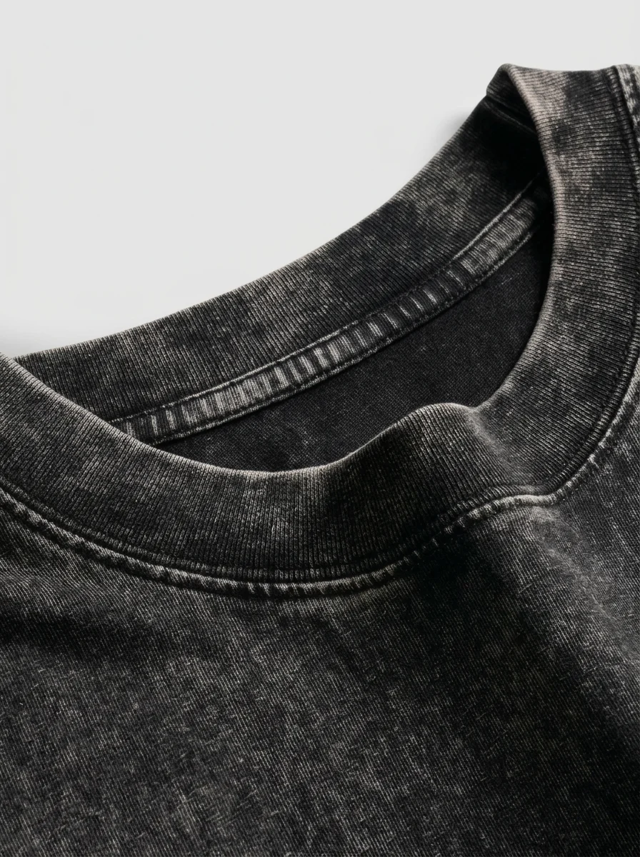 T shirt sans manche coton ample rétro délavé homme - Vue 6 - T shirt sans manche