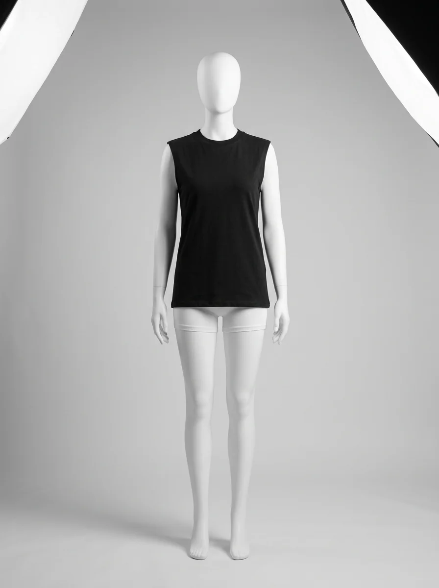 T shirt sans manche coton léger voyage décontracté homme - Vue 7 - T shirt sans manche
