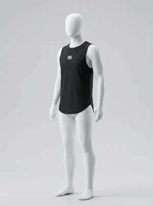 T shirt sans manche entraînement fitness maillé homme - Vue 1 - T shirt sans manche