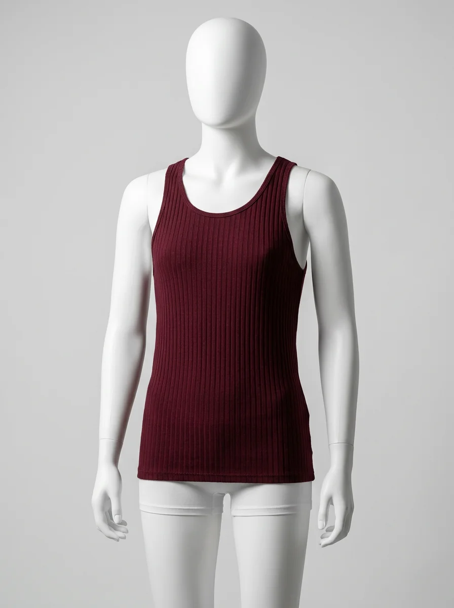 T shirt sans manche grande taille homme sport slim - Vue 7 - T shirt sans manche