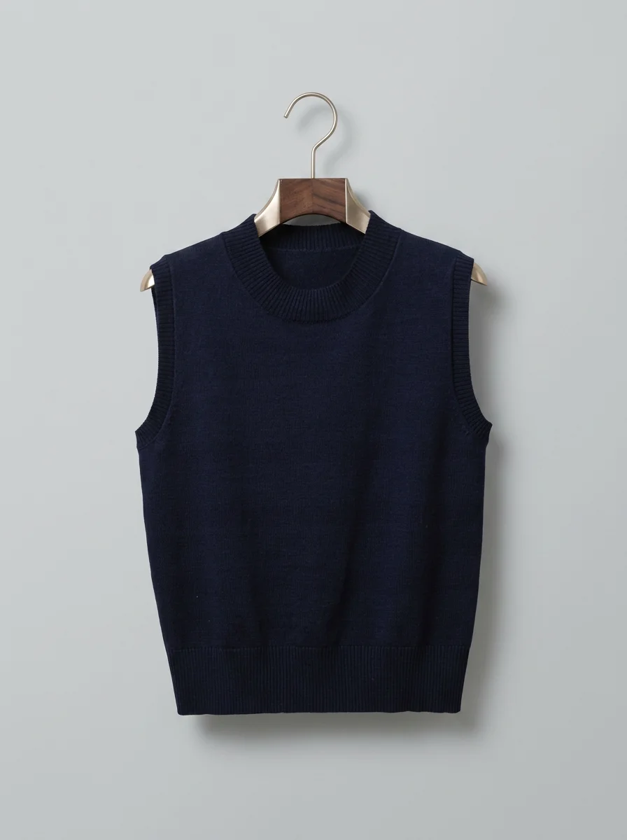 T shirt sans manche maille viscose ample femme chic - Vue 11 - T shirt sans manche