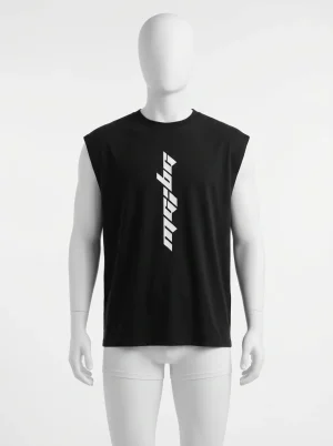 T shirt sans manche musculation homme ample fitness - Vue 1 - T shirt sans manche