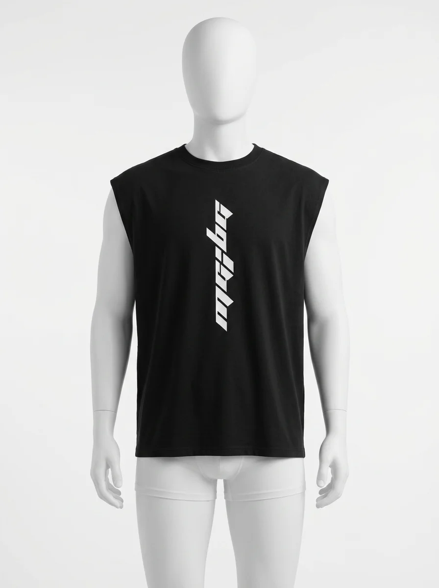 T shirt sans manche musculation homme ample fitness - Vue 1 - T shirt sans manche