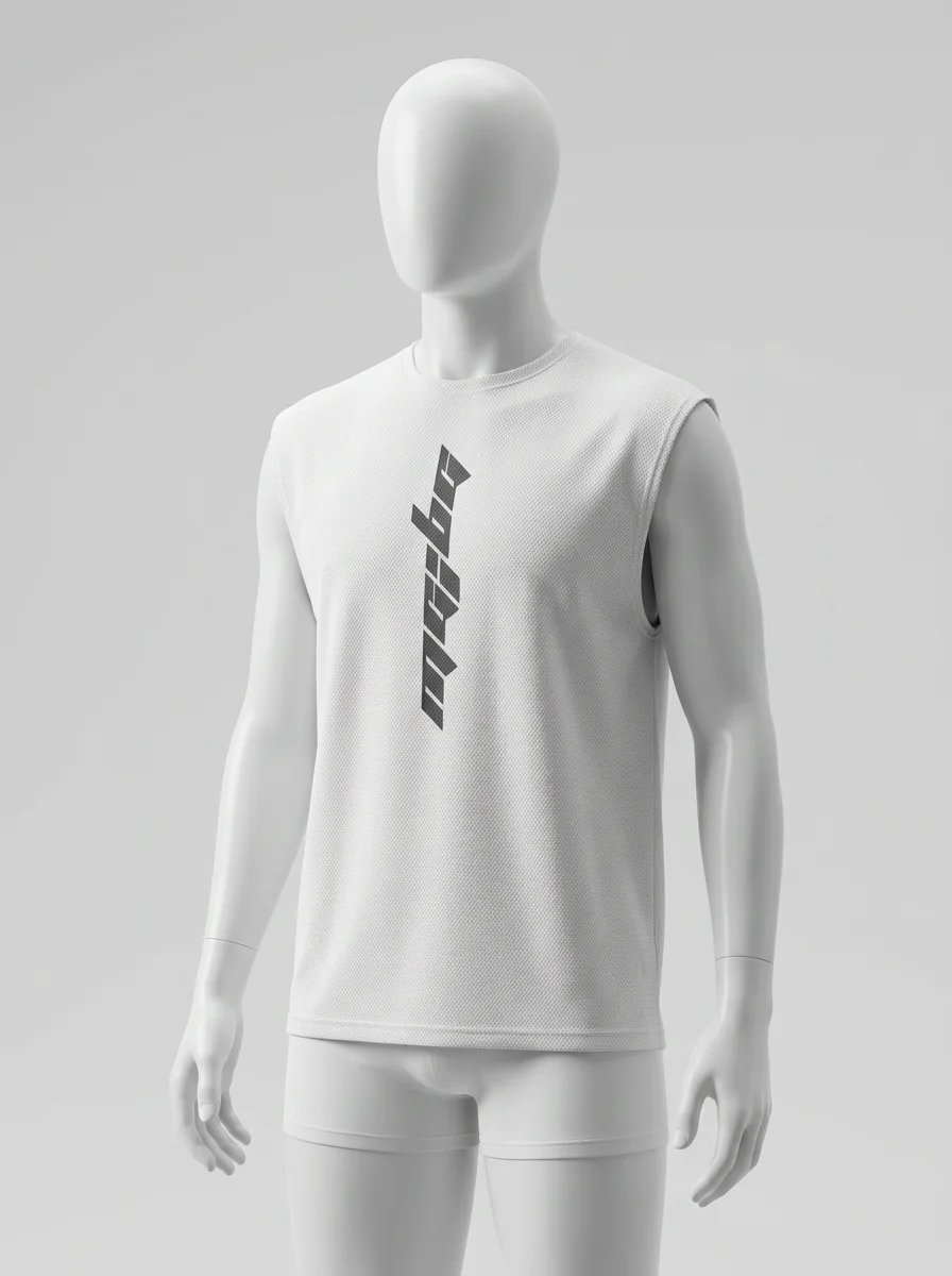 T shirt sans manche musculation homme ample fitness - Vue 17 - T shirt sans manche