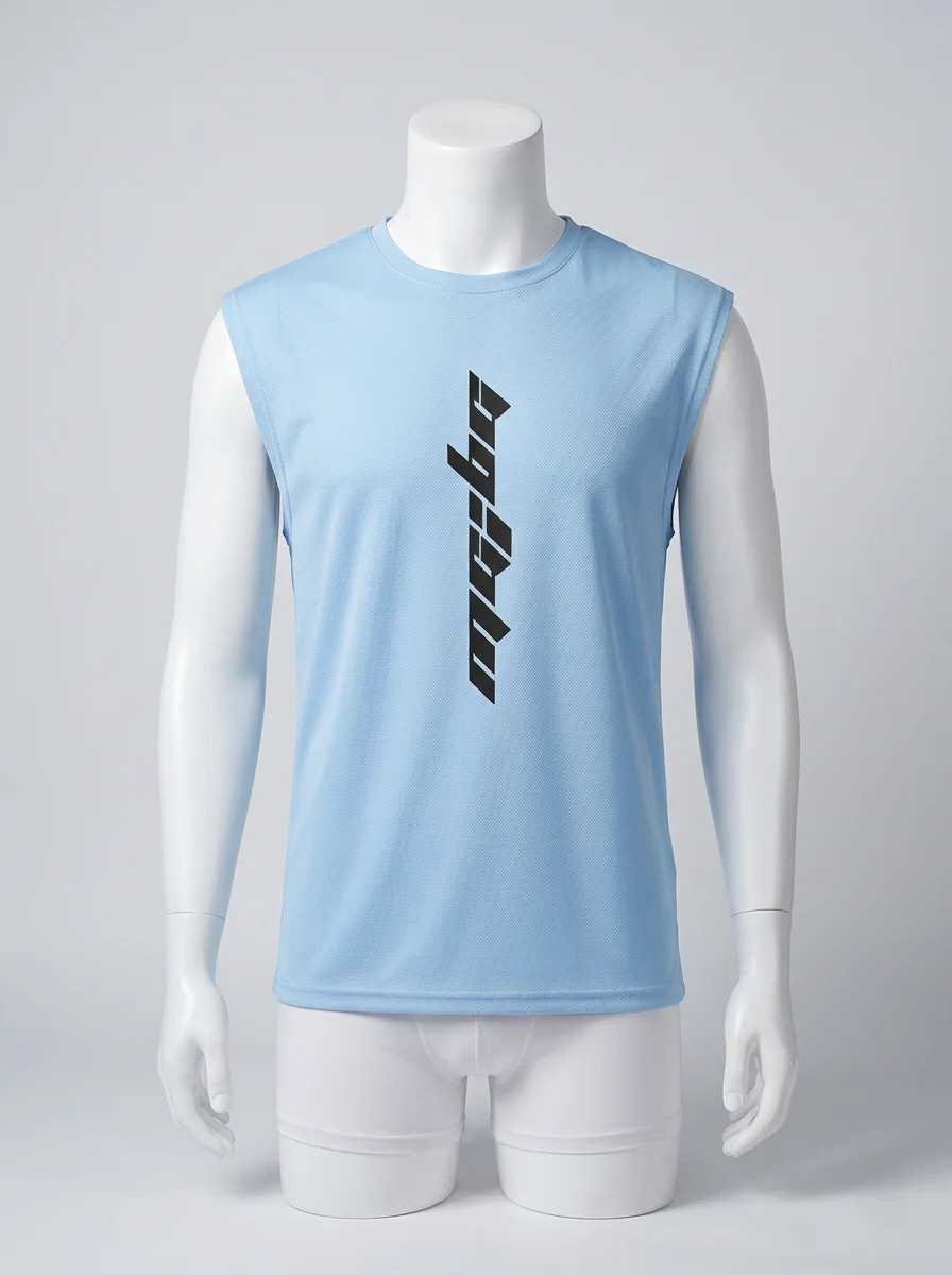 T shirt sans manche musculation homme ample fitness - Vue 18 - T shirt sans manche