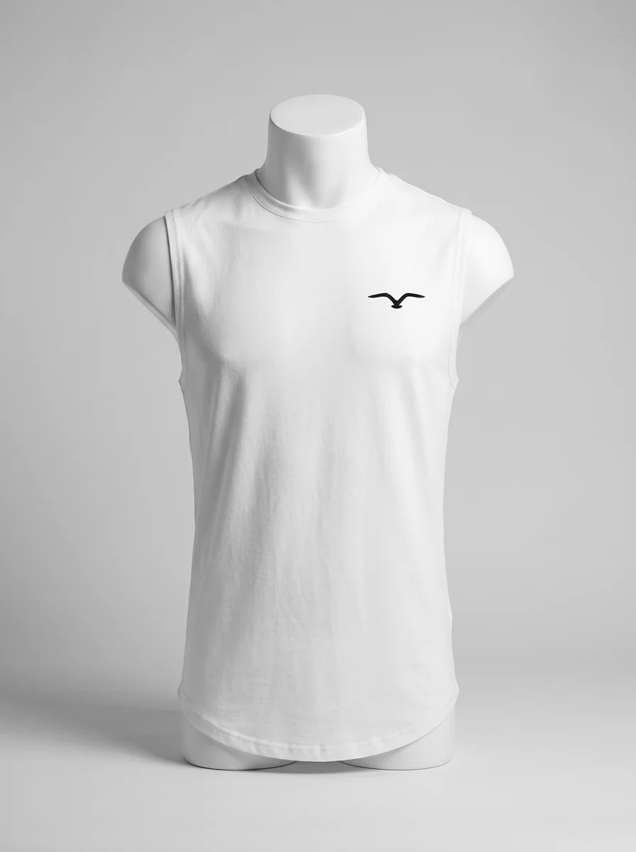 T shirt sans manche respirant col rond quotidien homme - Vue 7 - T shirt sans manche