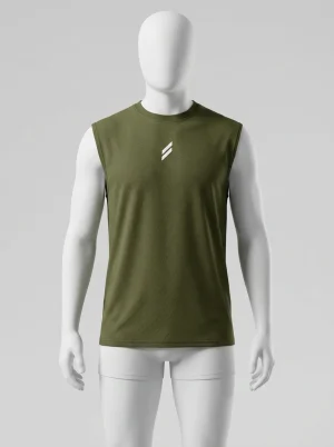 T shirt sans manche sport homme maille aérée musculation - Vue 1 - T shirt sans manche