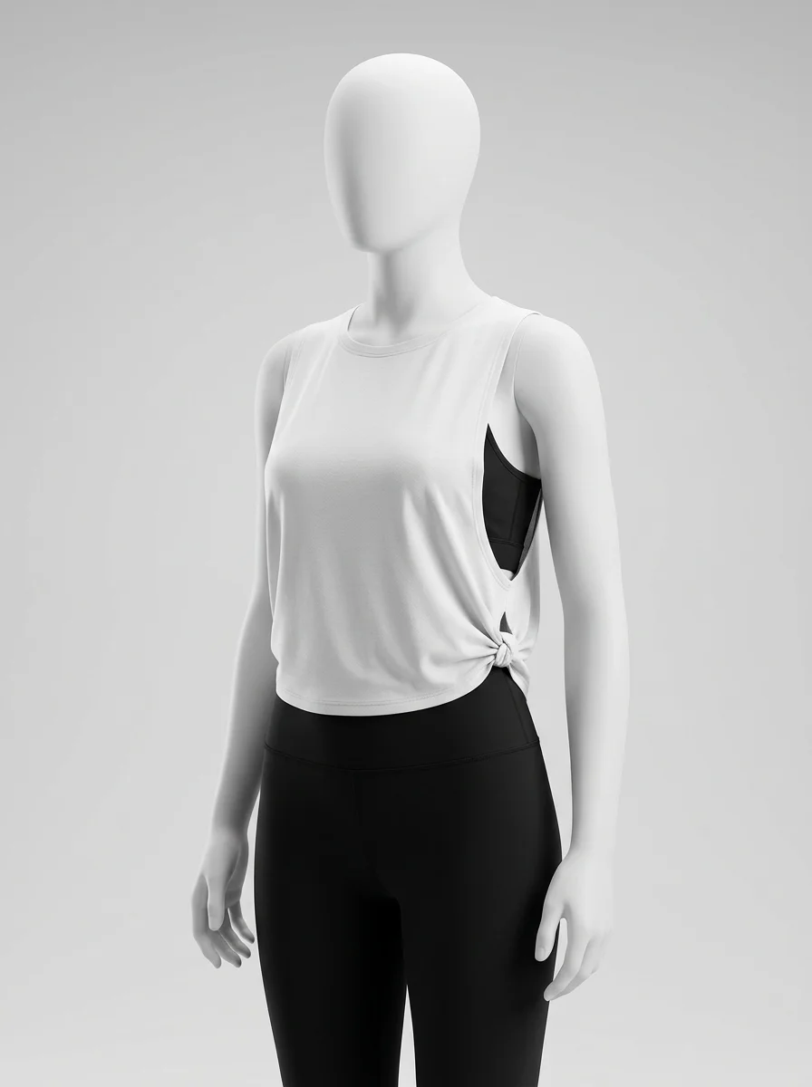 T shirt sans manche vêtement technique femme multisport - Vue 10 - T shirt sans manche