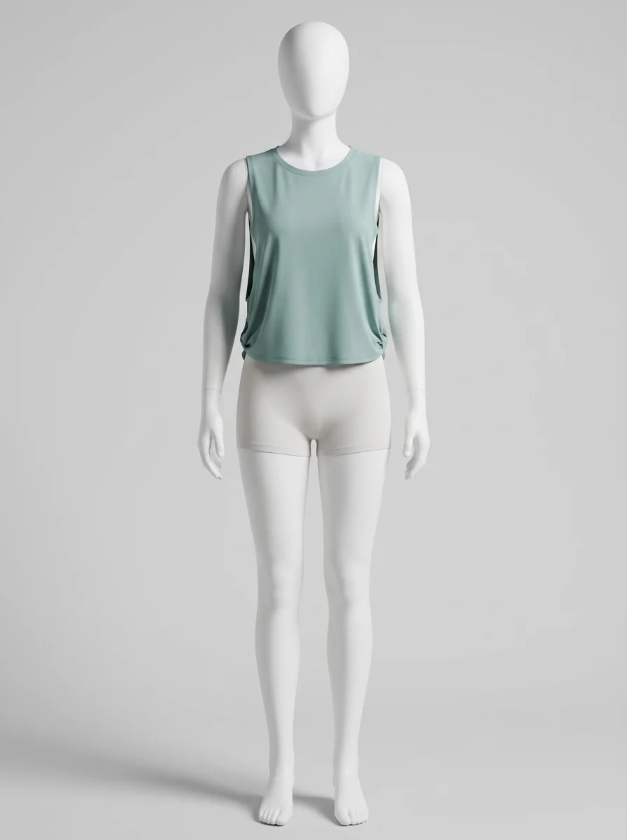 T shirt sans manche vêtement technique femme multisport - Vue 2 - T shirt sans manche