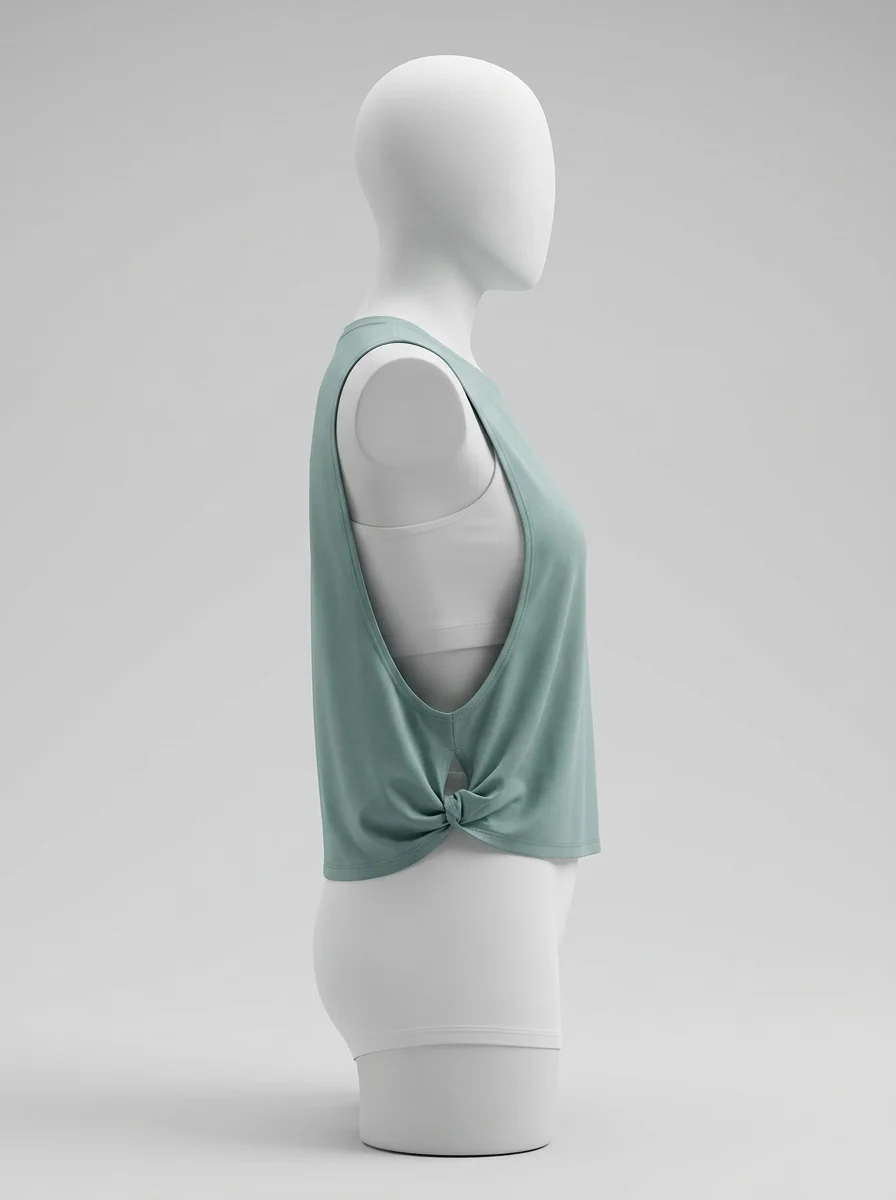 T shirt sans manche vêtement technique femme multisport - Vue 3 - T shirt sans manche