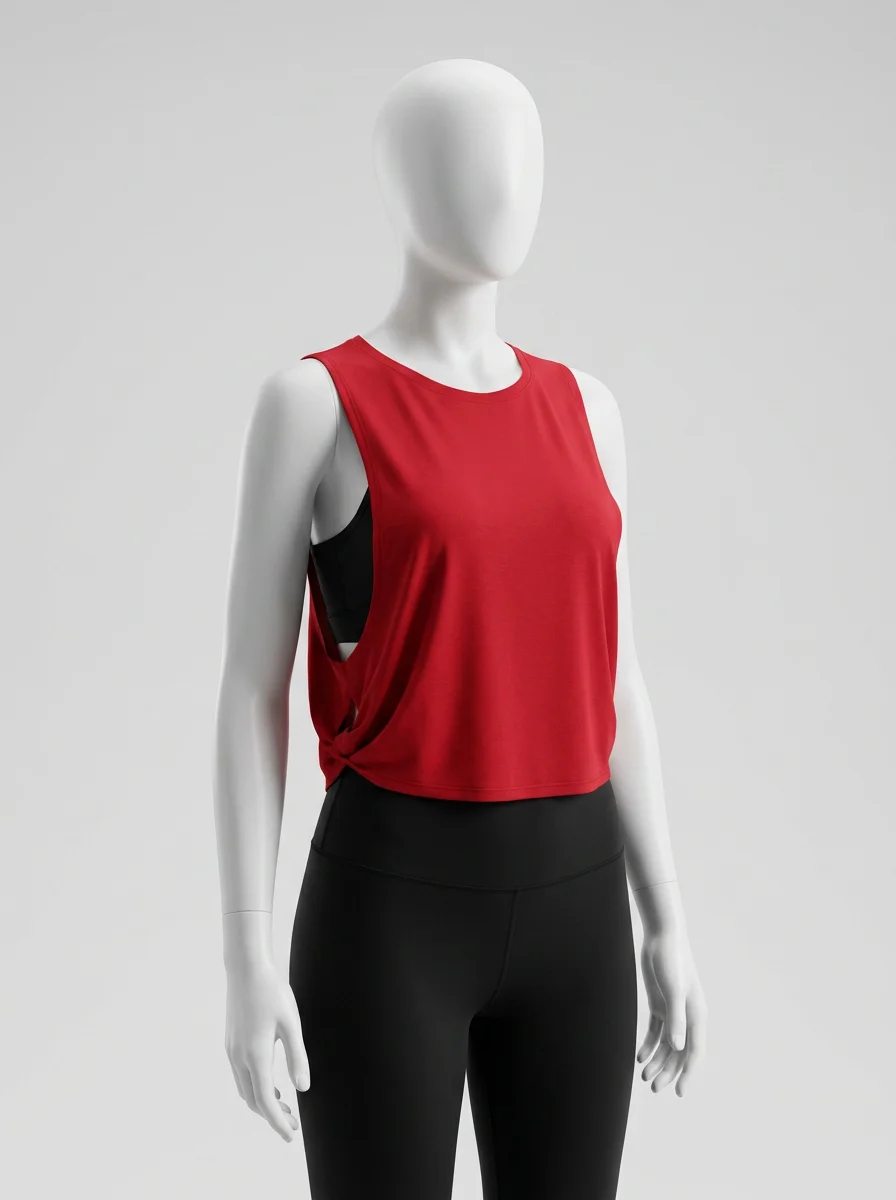 T shirt sans manche vêtement technique femme multisport - Vue 7 - T shirt sans manche
